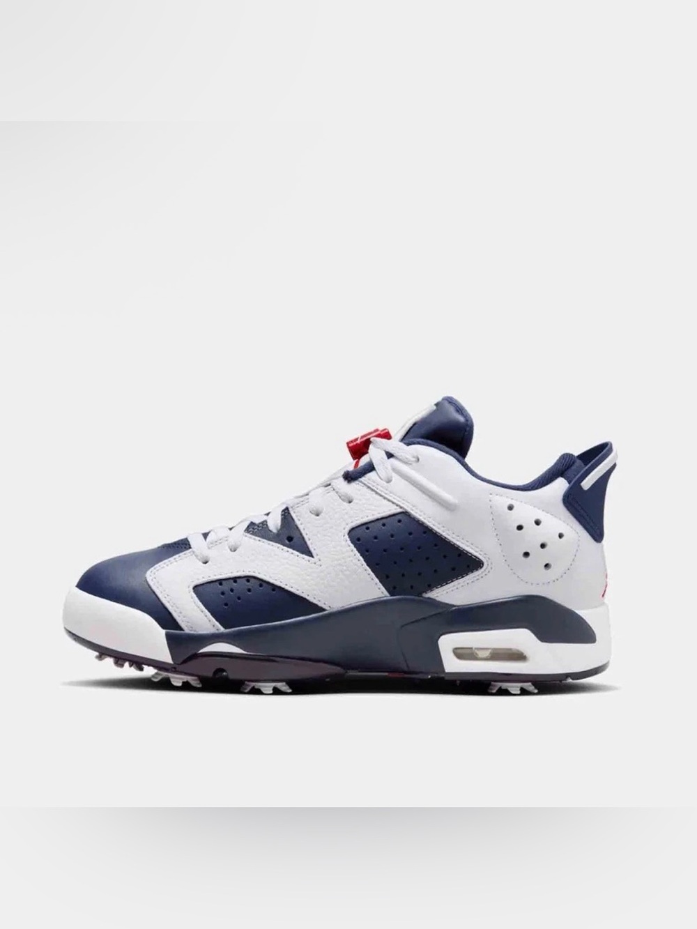 Nike Jordan Retro 6 G Golf Shoes Sneakers White/Midnight Navy DV1376-101 M Sz 7 - Picture 3 of 9